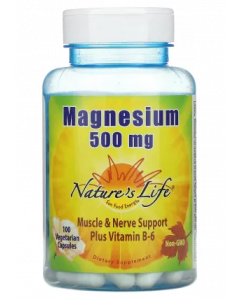 Nature's Life / Magnesium 500mg