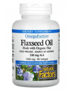 Flaxseed Oil Certified Organic
