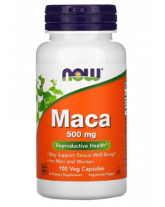 NOW / Maca 500 mg Veg Capsules