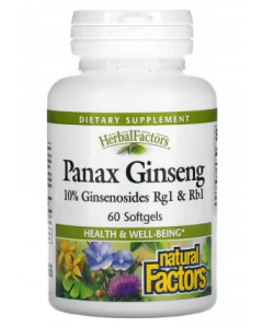 Natural Factors / Panax Ginseng 100 mg