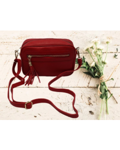 Quality Rose Red Sling Bag for Women