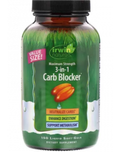 Irwin Naturals / 3-in-1 Carb Blocker