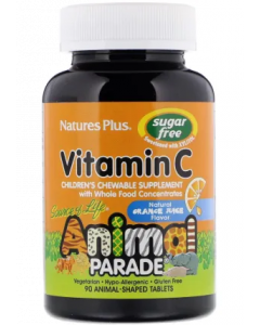 Nature's Plus / Vitamin C, Children’s Chewable Supplement