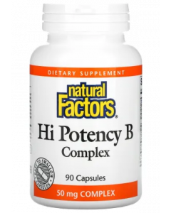 Natural Factors / Hi Potency B Compound 50 mg COMPLEX