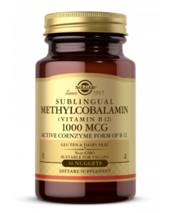 Solgar / METHYLCOBALAMIN (VITAMIN B12) 1000 MCG NUGGETS