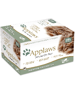 APPLAWS CAT MULTI PACK FISH 8 X 60GM