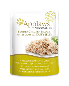 APPLAWS CAT POUCH CHICKEN & LAMB 70GM