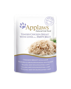 APPLAWS CAT POUCH CHICKEN & LIVER 70GM