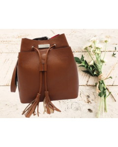 Adjustable Back Pack Brown Color