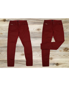 Vivid Burgundy Pants Inspired by Sexy Woman