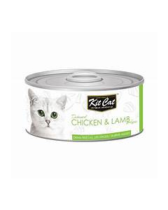 KITCAT TIN CHICKEN & LAMB 80GM