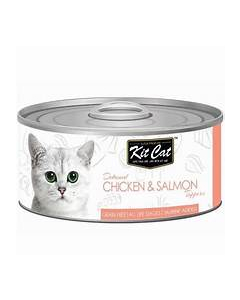 KITCAT TIN CHICKEN & SALMON 80GM