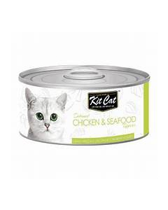 KITCAT TIN CHICKEN & SEAFOOD 80GM