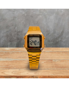 CASIO DUAL TIME ILLUMINATOR GOLD WATCH