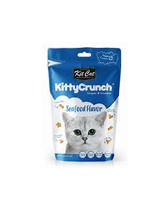 KITCAT KITTY CRUNCHY SEAFOOD - 60GM