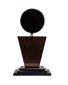 Marble trophy with elegant details